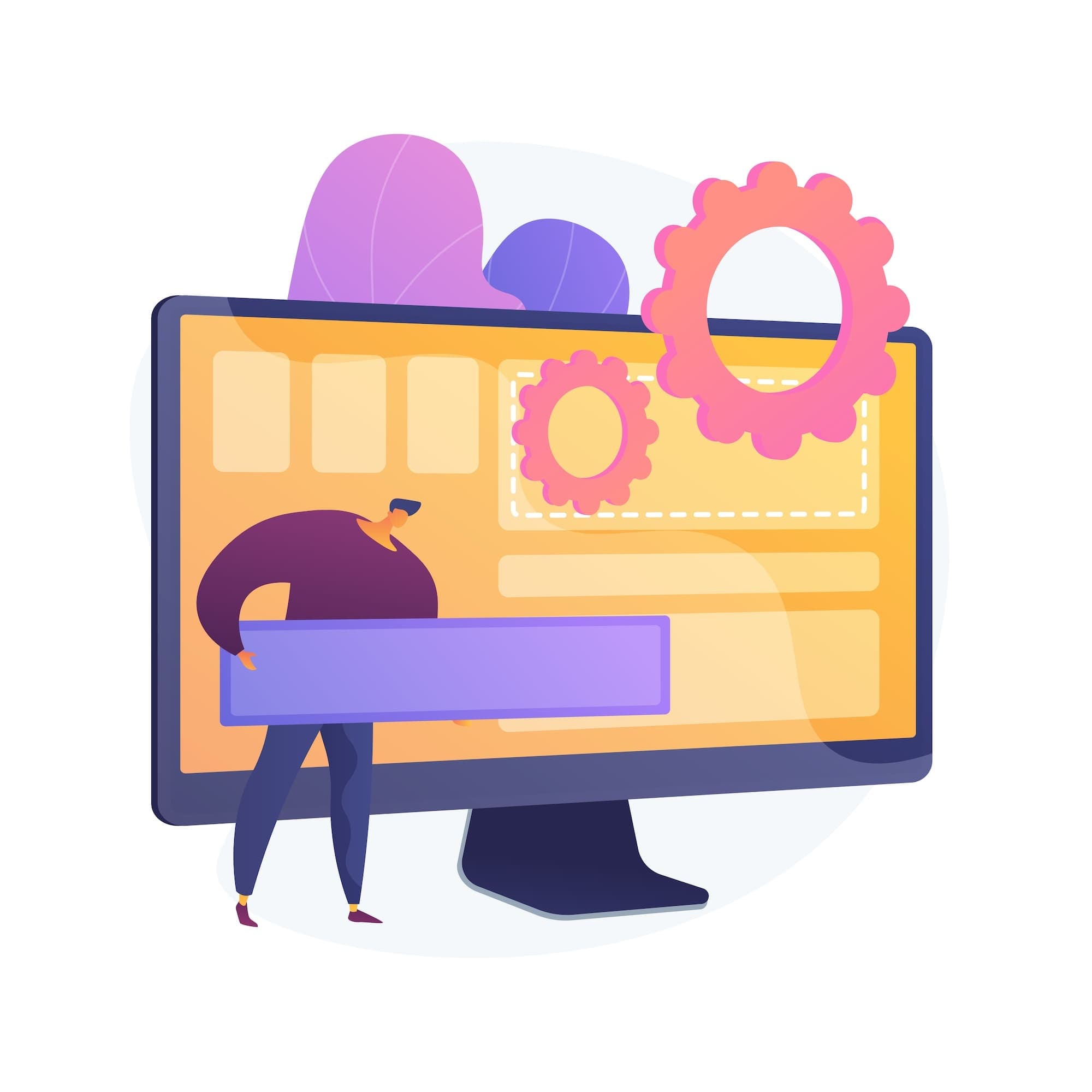 Creation of Text Pages